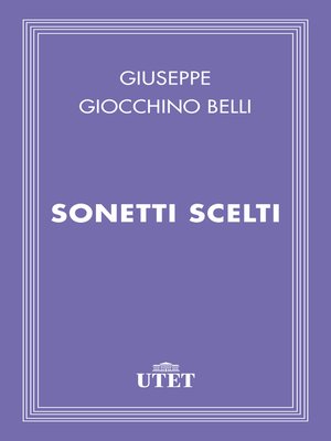 cover image of Sonetti scelti